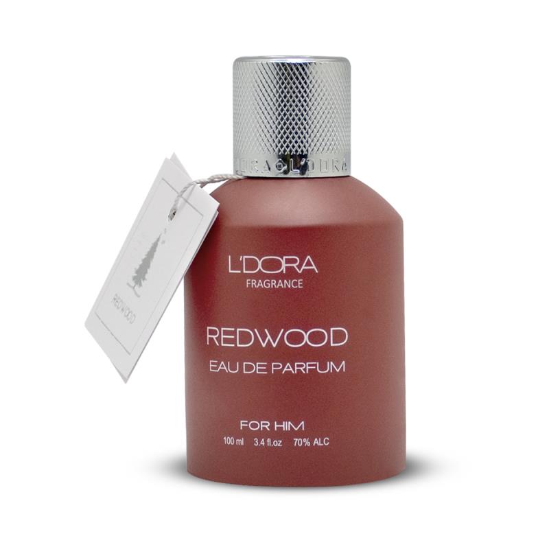 ادوپرفیوم مردانه مدل REDWOOD برند. فرگرنس 100 میلی‌لیتر رایحه تلخ
