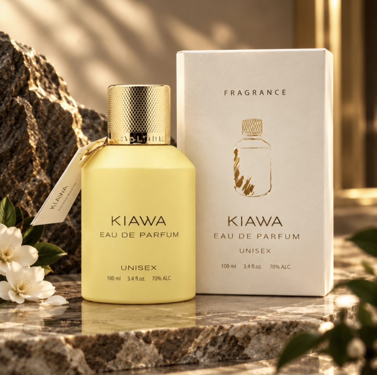 ادوپرفیوم و عطر مدل کیاوا برند پنبه ریز حجم 100 میلی لیتر